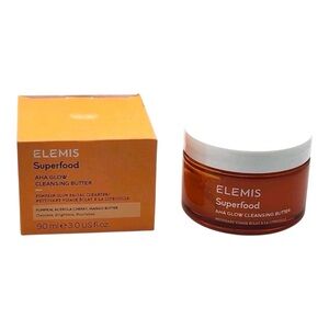 Elemis Superfood AHA Glow Cleansing Butter NEW IN BOX 90ml